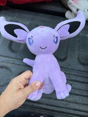 Pokemon Espeon Plush Toy - Purple and Black Accent